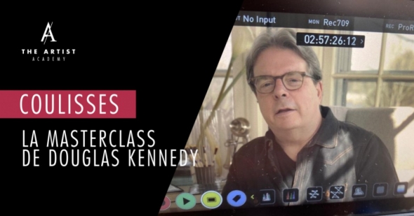 Masterclass d’écriture de Douglas Kennedy : tournage